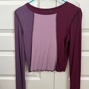 Wild fable purple top